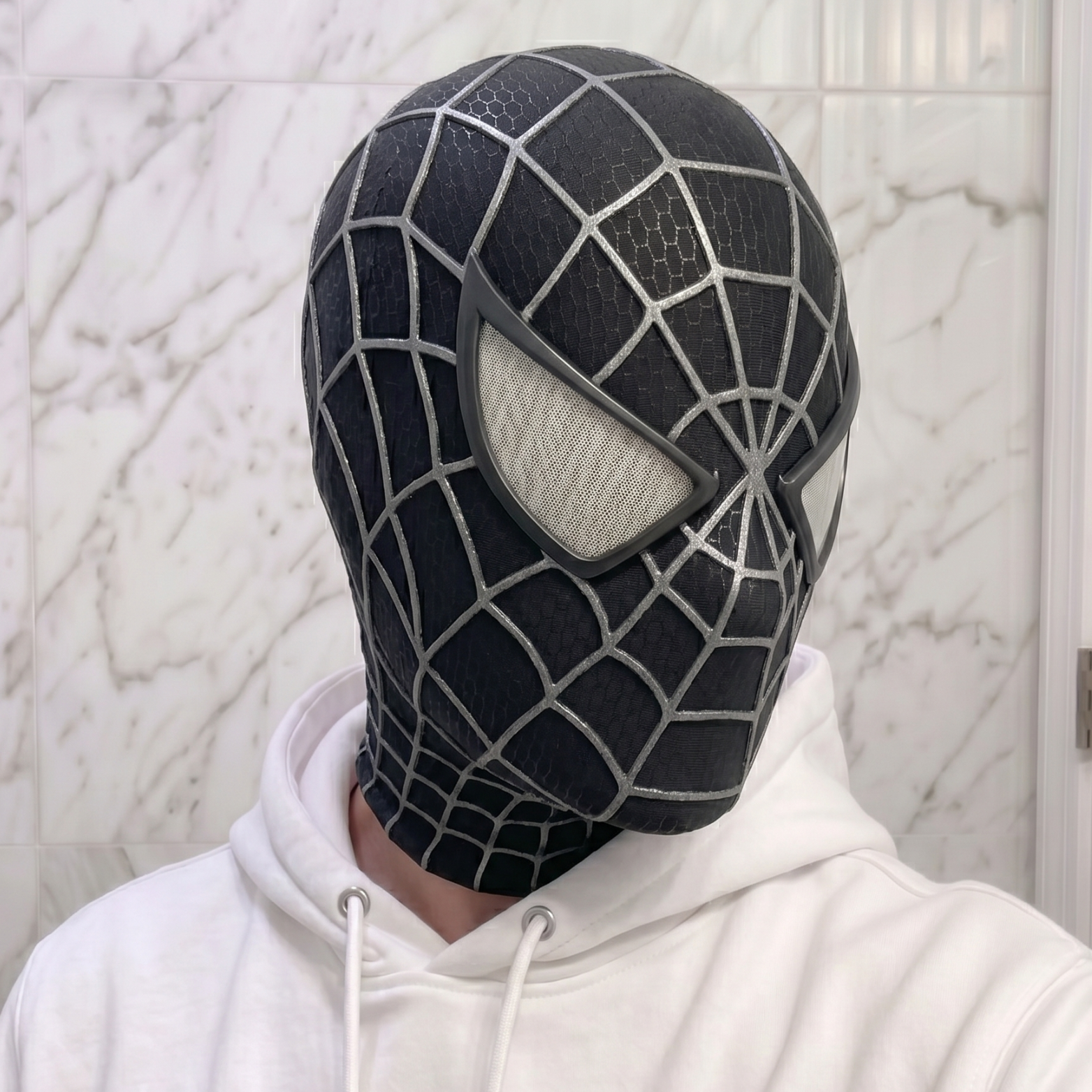 BLACK SPIDER MASK