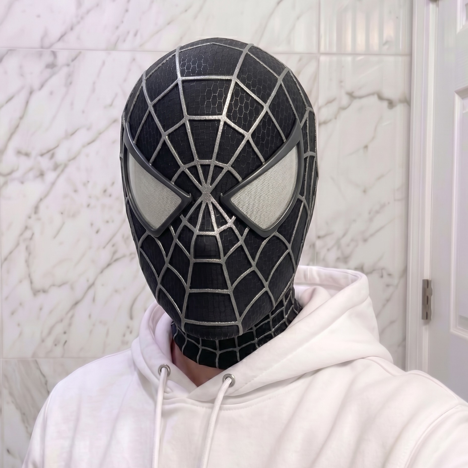 BLACK SPIDER MASK