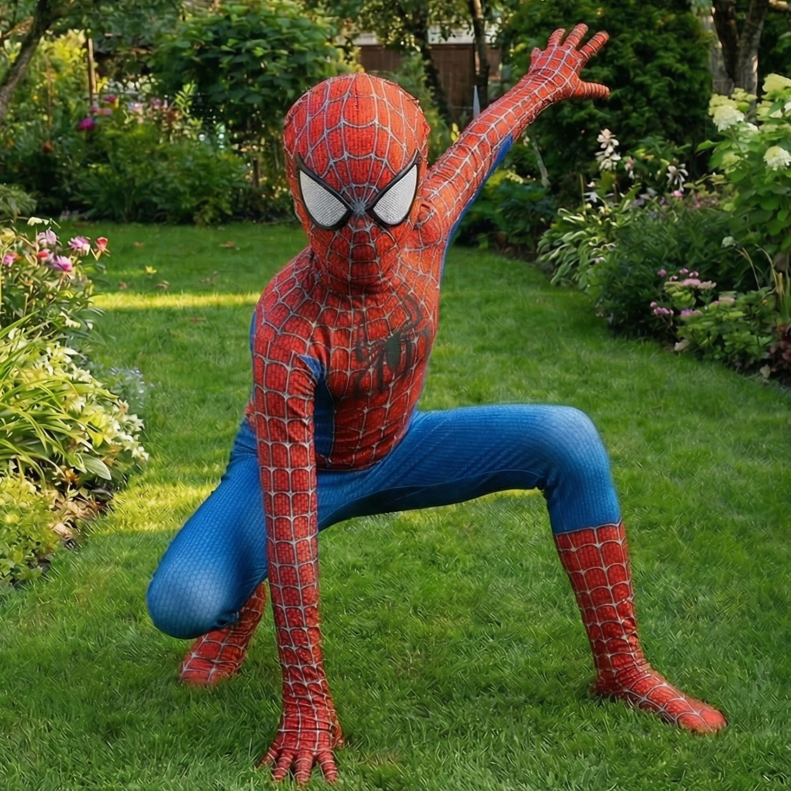 KIDS RED SPIDER SUIT