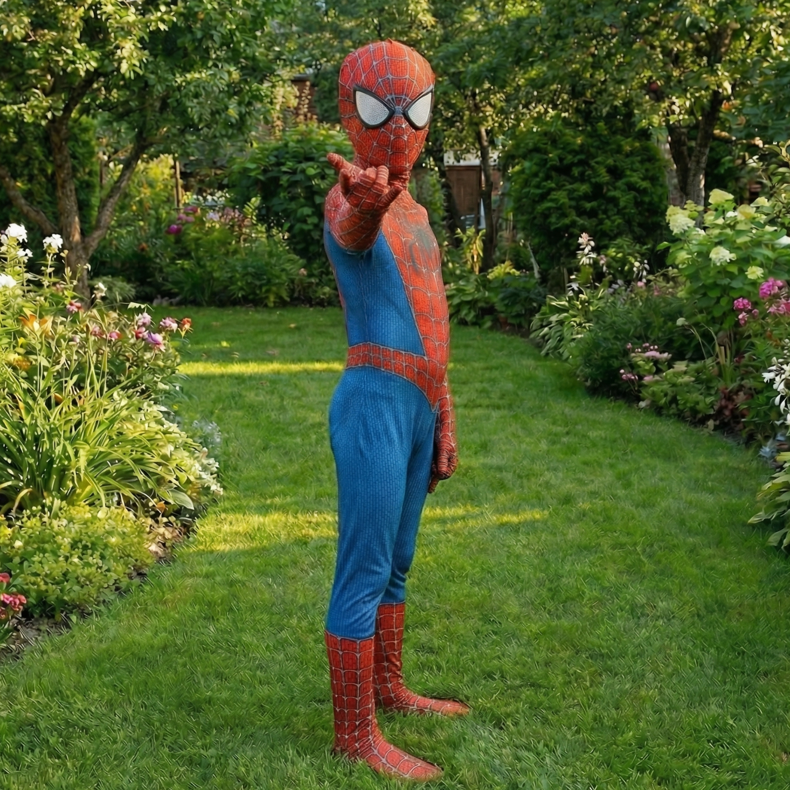 KIDS RED SPIDER SUIT