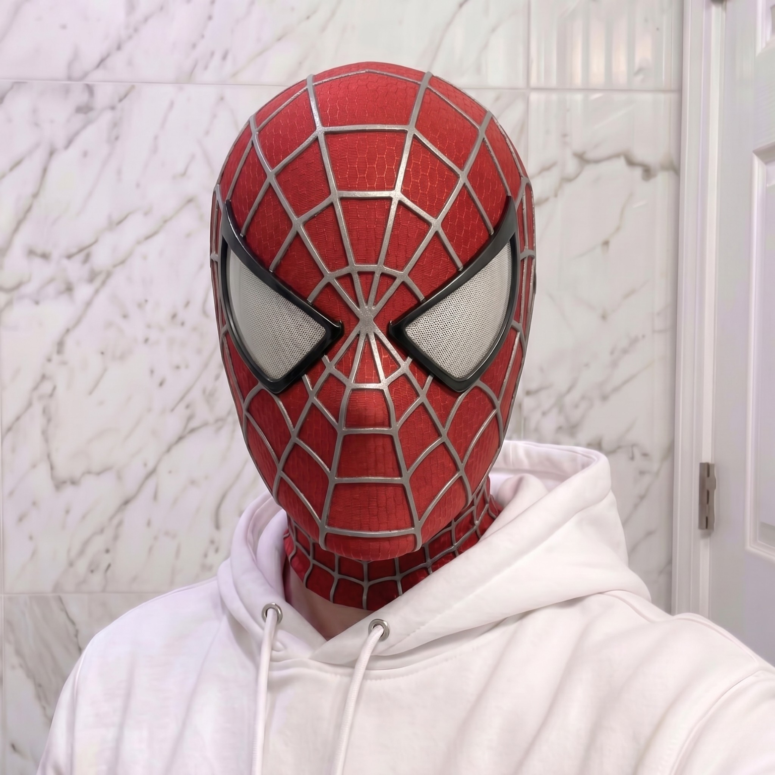 RED 3 SPIDER MASK