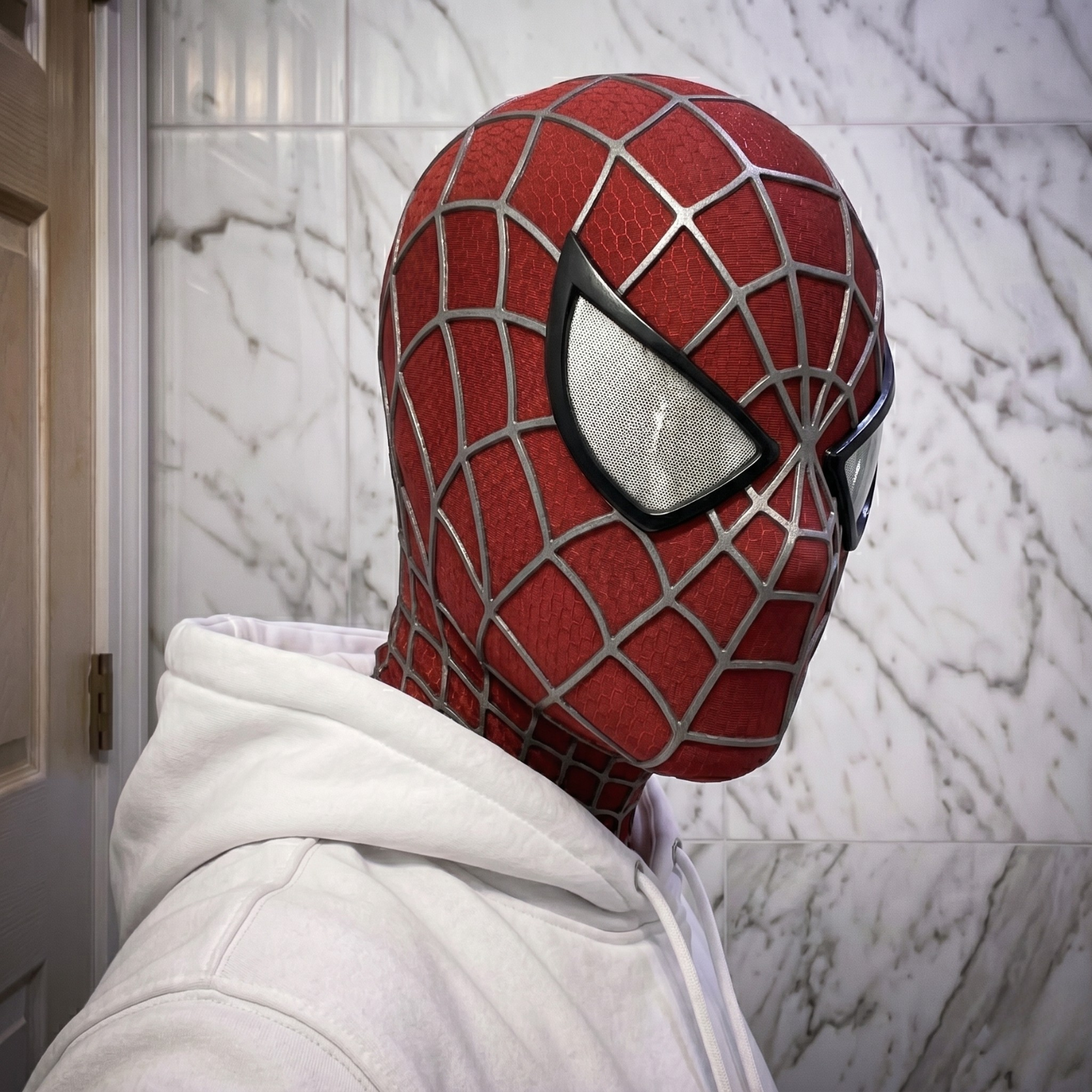 RED 3 SPIDER MASK