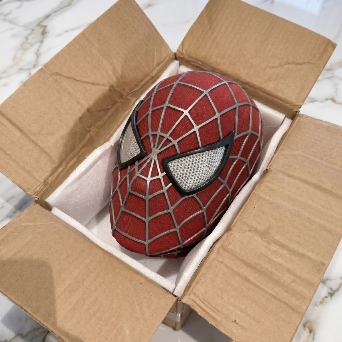 RED 3 SPIDER MASK